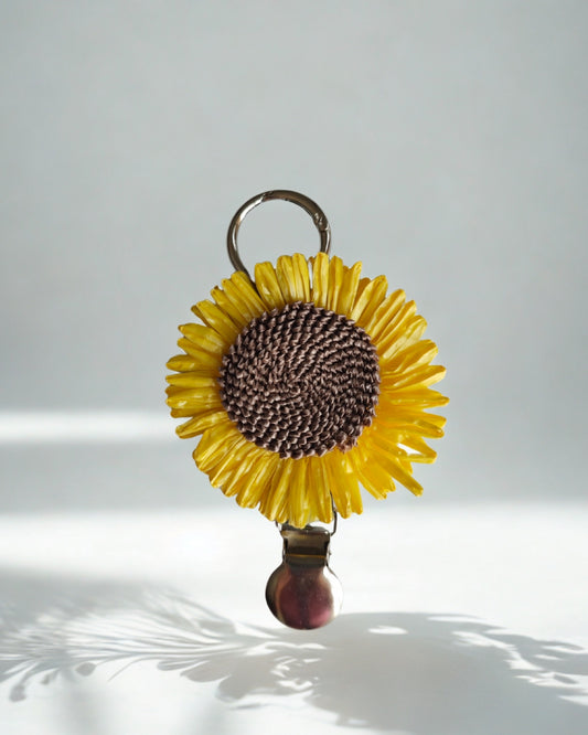 Clip Sujetador Girasol Para Sombreros