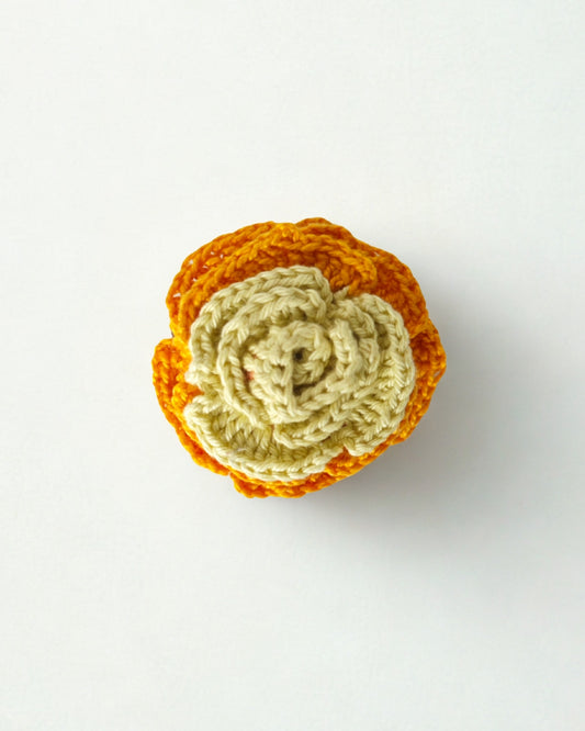 Broche Citrus Crochet